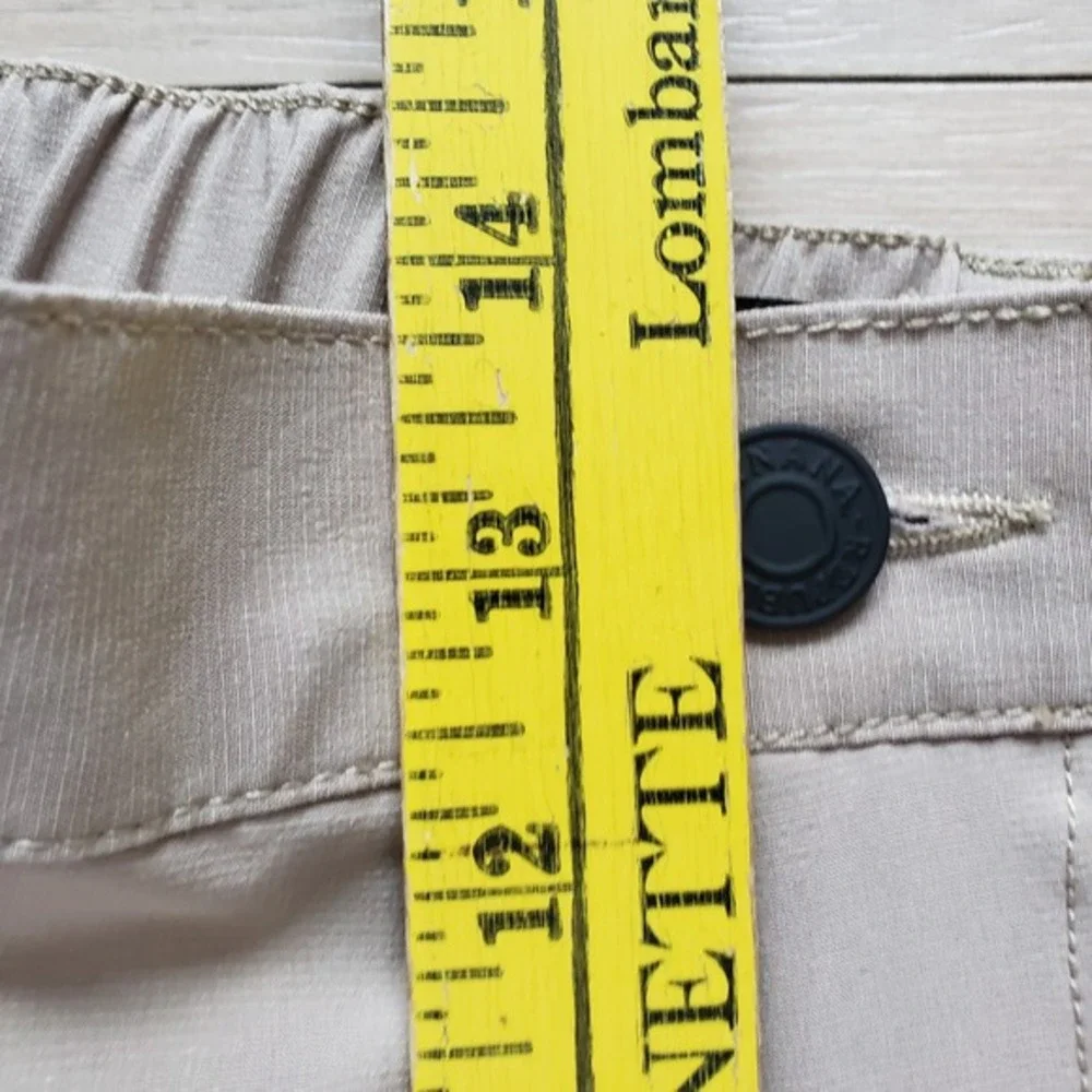 Banana Republic Shorts Mens 40 Beige Performance‎ Tech Golf Chino Pocket